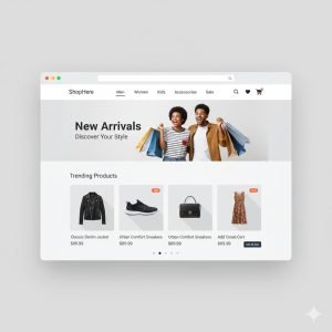 موقع تجارة إلكترونية