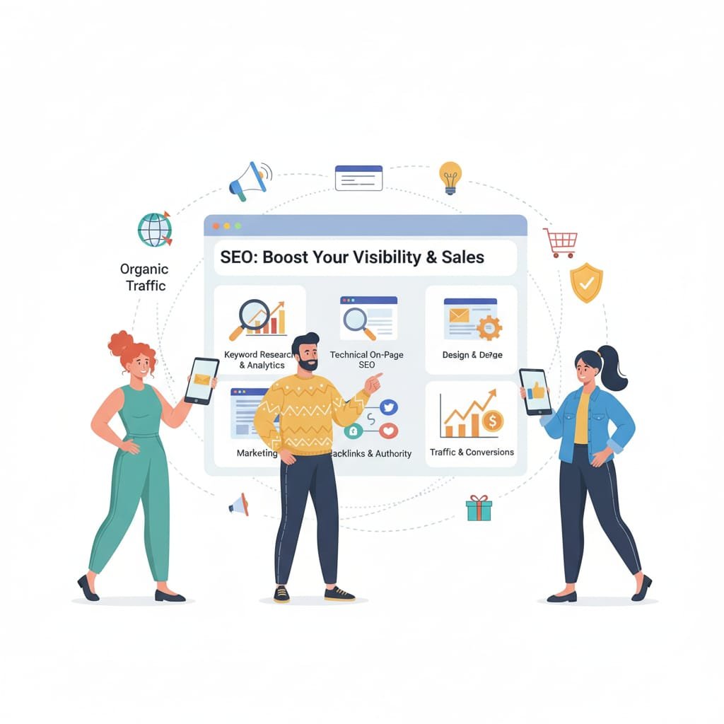 nilecoding تحسين محركات البحث (SEO) الطريق الصامت لزيادة مبيعاتك وأرباحك