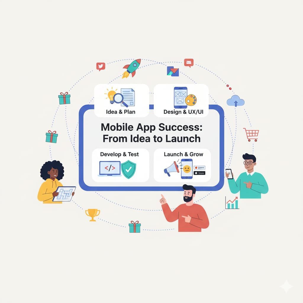 nilecoding تطبيقات الموبايل دليلك لتحويل الأفكار المبتكرة
